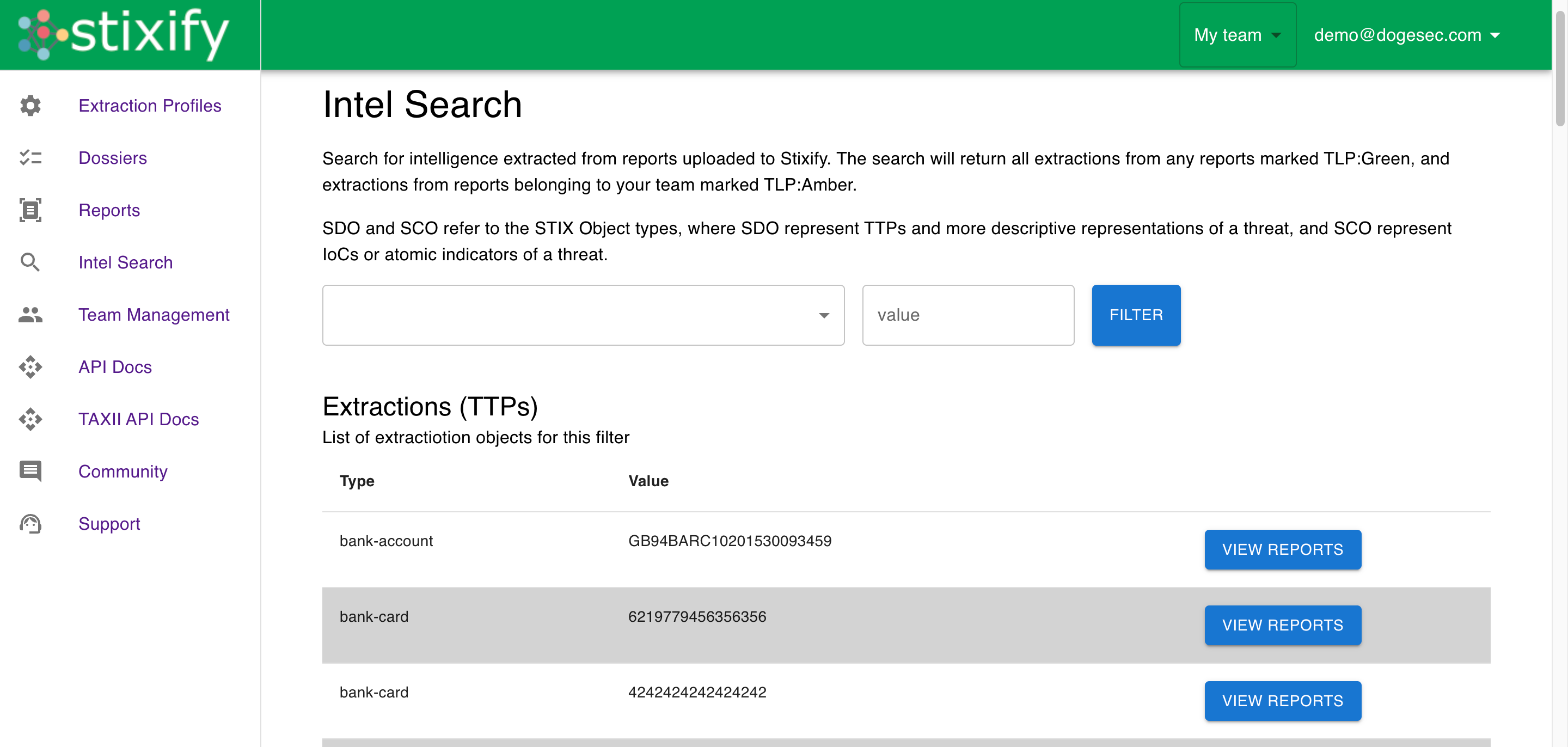Stixify intelligence search Stixify intelligence search